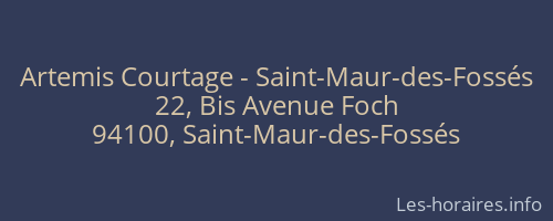 Artemis Courtage - Saint-Maur-des-Fossés