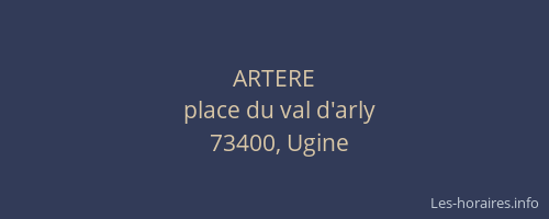 ARTERE