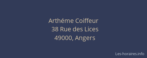 Arthéme Coiffeur