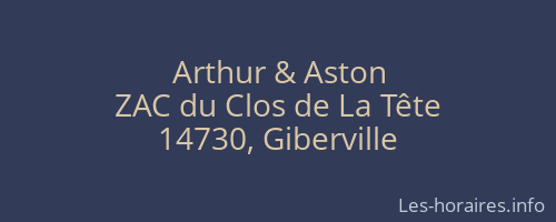 Arthur & Aston
