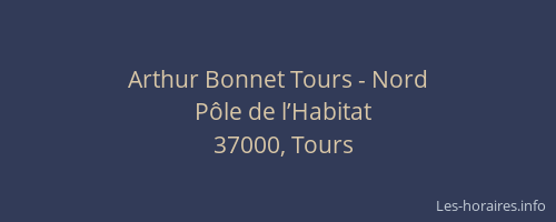 Arthur Bonnet Tours - Nord