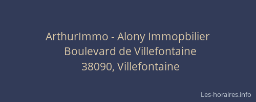 ArthurImmo - Alony Immopbilier