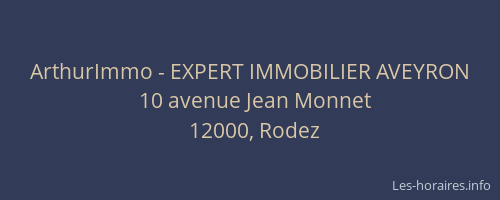 ArthurImmo - EXPERT IMMOBILIER AVEYRON