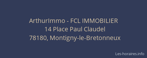 ArthurImmo - FCL IMMOBILIER