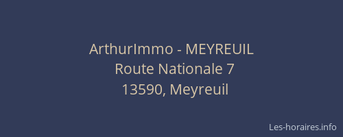 ArthurImmo - MEYREUIL
