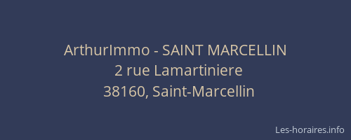 ArthurImmo - SAINT MARCELLIN