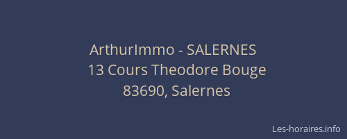 ArthurImmo - SALERNES