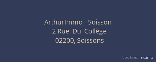 ArthurImmo - Soisson