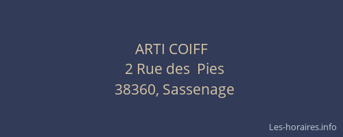 ARTI COIFF