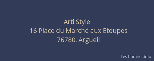 Arti Style
