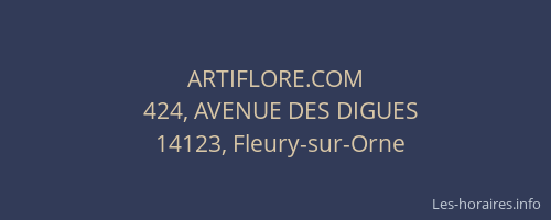 ARTIFLORE.COM