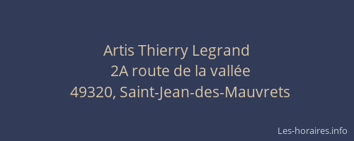 Artis Thierry Legrand