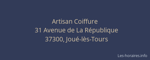 Artisan Coiffure