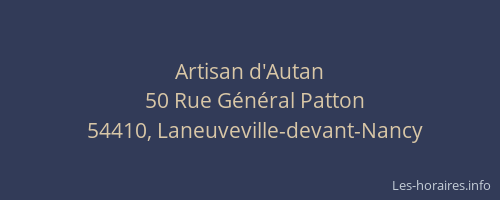Artisan d'Autan
