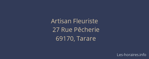 Artisan Fleuriste