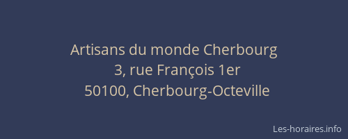 Artisans du monde Cherbourg