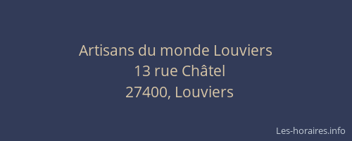 Artisans du monde Louviers
