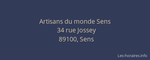 Artisans du monde Sens