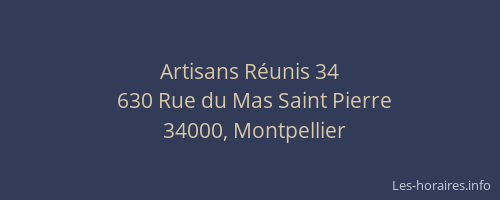Artisans Réunis 34