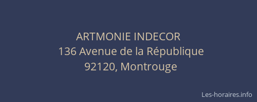 ARTMONIE INDECOR