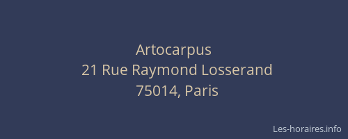Artocarpus