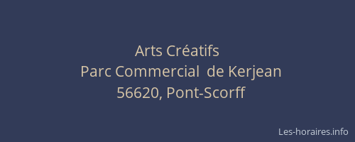 Arts Cr&eacute;atifs