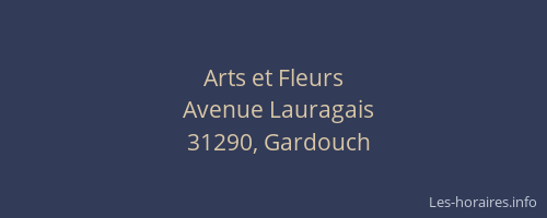 Arts et Fleurs