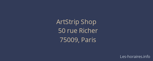 ArtStrip Shop