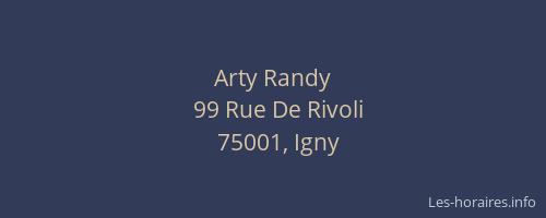 Arty Randy