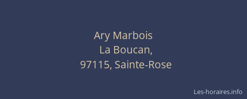 Ary Marbois