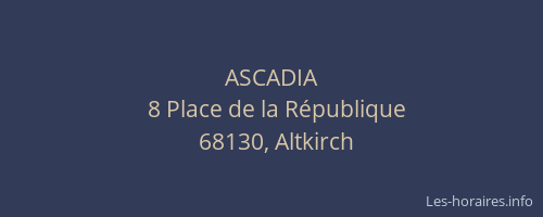 ASCADIA
