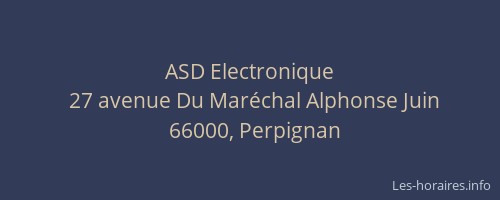 ASD Electronique
