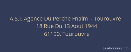 A.S.I. Agence Du Perche Fnaim  - Tourouvre