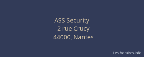 ASS Security