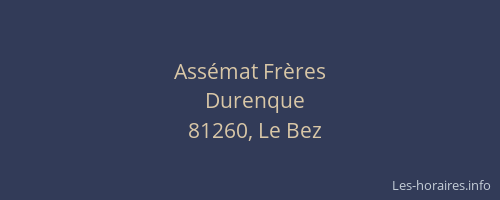 Ass&eacute;mat Fr&egrave;res