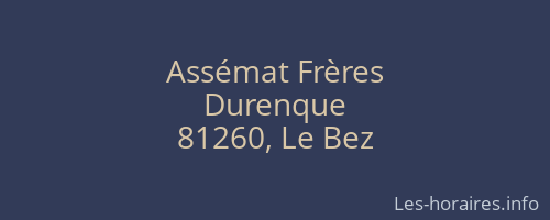 Assémat Frères