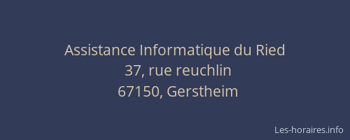 Assistance Informatique du Ried