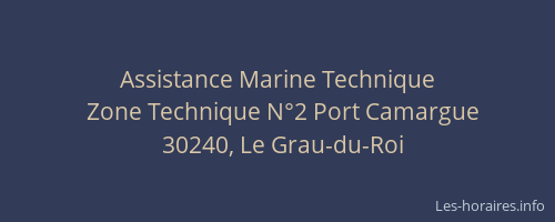 Assistance Marine Technique