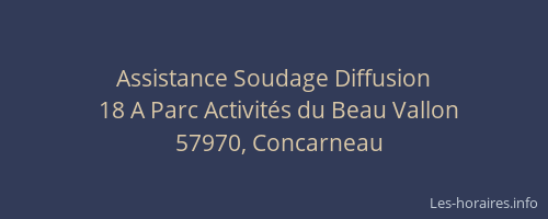 Assistance Soudage Diffusion