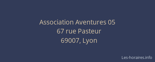 Association Aventures 05
