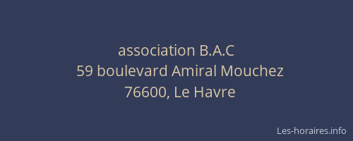 association B.A.C