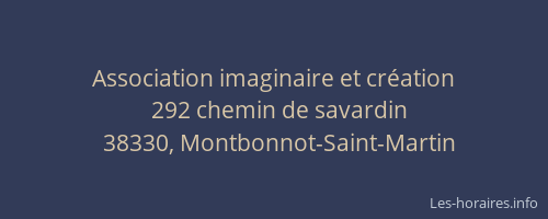 Association imaginaire et cr&eacute;ation
