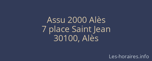 Assu 2000 Alès