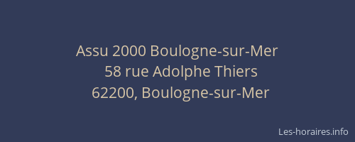 Assu 2000 Boulogne-sur-Mer