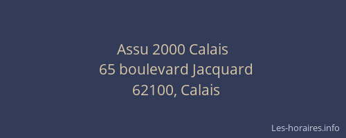 Assu 2000 Calais