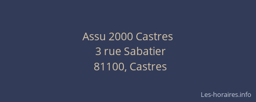 Assu 2000 Castres