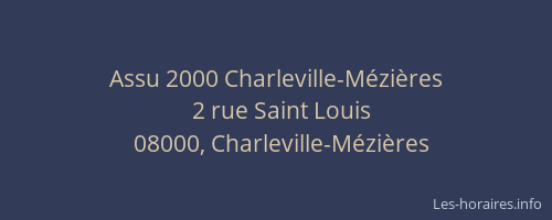 Assu 2000 Charleville-Mézières