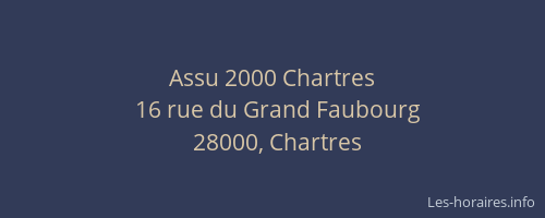 Assu 2000 Chartres