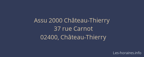 Assu 2000 Château-Thierry