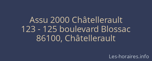 Assu 2000 Châtellerault
